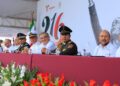 Américo Villarreal preside desfile cívico-militar por el 216 aniversario de la Independencia de México