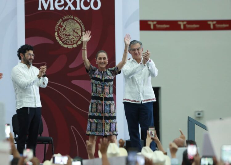 Américo está recuperando el corazón de Tamaulipas: Claudia Sheinbaum