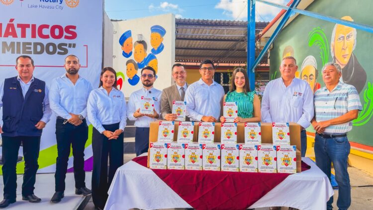 Unen Gobierno de Carlos Peña Ortiz, DIF-Reynosa y Clubes Rotarios esfuerzos para acercar “Sumando ciencia, restando miedos” a escuelas