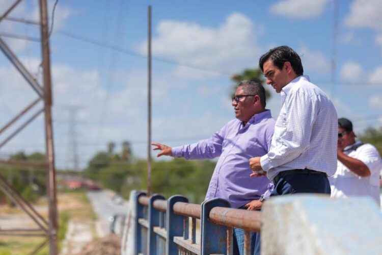 Rehabilita Gobierno de Reynosa puente vehicular de la colonia Burocrática
