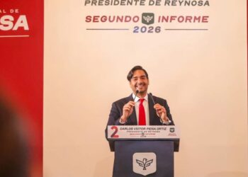 Rindió Alcalde Carlos Peña Ortiz su Segundo Informe de Gobierno ante el Gobernador Américo Villarreal Anaya y familias reynosenses