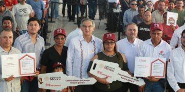 Tamaulipas, tercer estado con mayor avance en Programa de Vivienda para el Bienestar