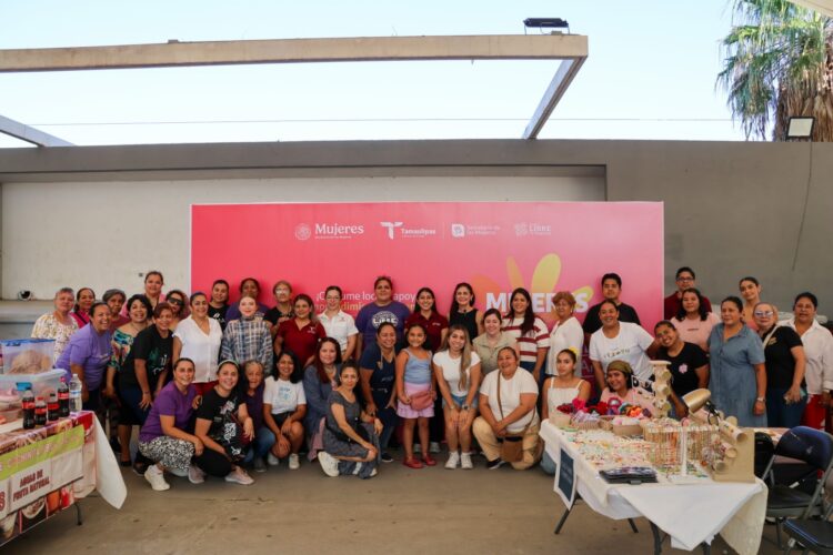 Realiza Secretaría de las Mujeres Mercadita “Mujeres que Emprenden”