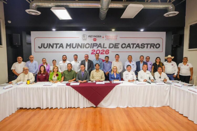 Celebró Junta Municipal de Catastro reunión para análisis del Ejercicio Fiscal 2027