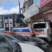 Se le pega el acelerador y provoca choque y daños en negocio de la Juárez en Reynosa