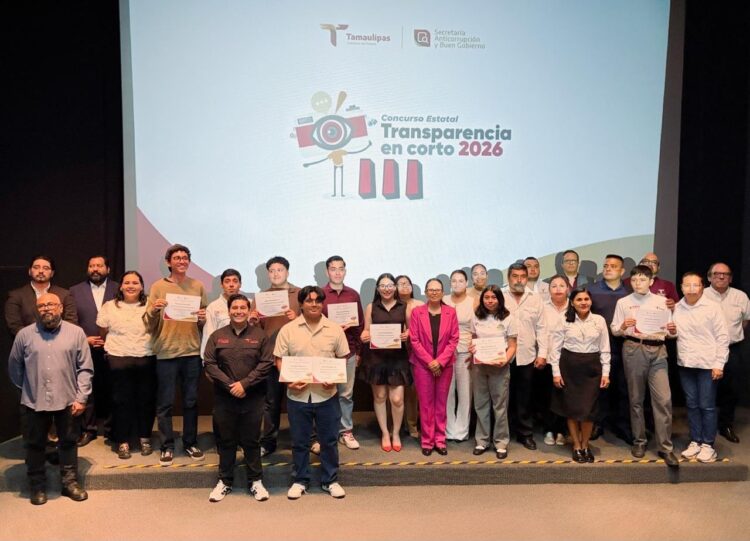 Premian a ganadoras y ganadores del III Concurso Estatal Transparencia en Corto 2026