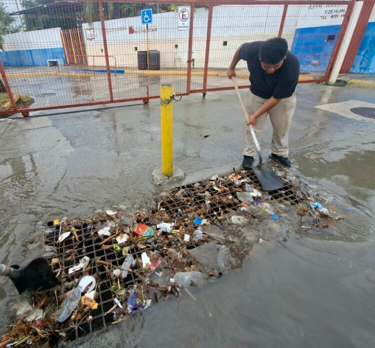 Trabajó COMAPA en atención a niveles de agua tras recientes precipitaciones en Reynosa