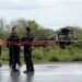 Muere policía de la GE en volcadura en la carretera Matamoros-Victoria
