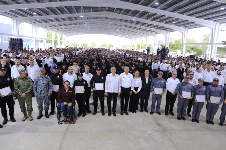 Anuncia Américo beca del 90% para que cadetes continúen estudios de Licenciatura en Seguridad Pública