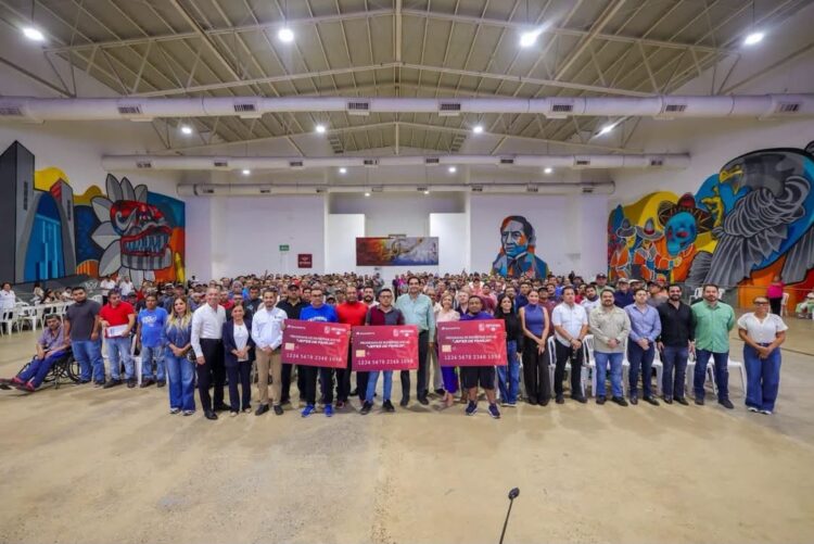 Recibieron Jefes de Familia en Reynosa apoyo de Bienestar Social